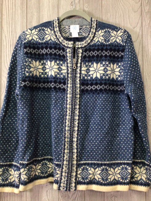 Frost Wool.Knit Cardigan Size Medium